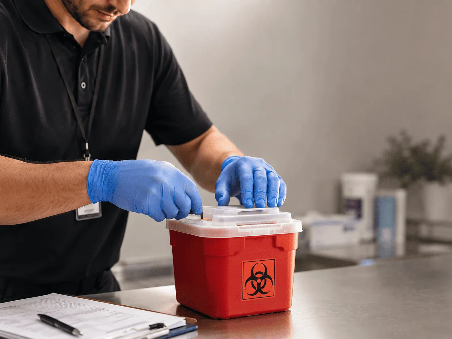 Why choose Sharps Waste Disposal in Lacarne, OH